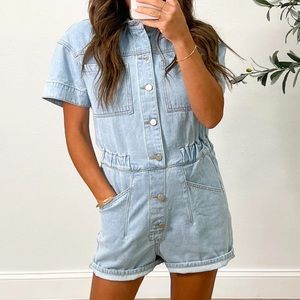 Canon Denim Romper